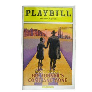 August Wilson Joe Turner Come and Gone Playbill May 2009 Blake Coleman Cummungs